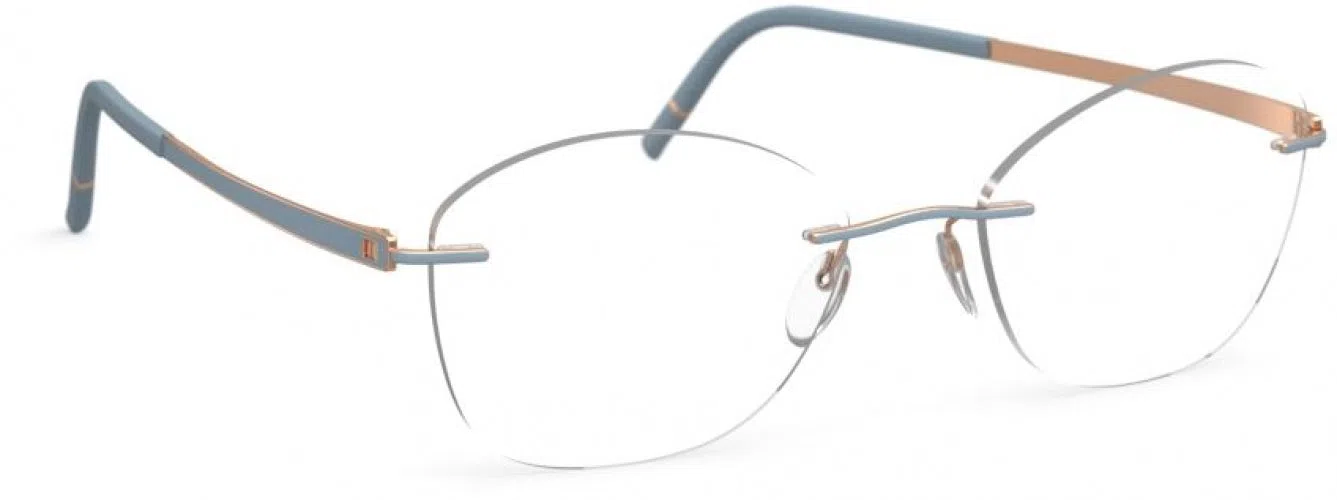 Silhouette Momentum Chassis Rimless 5529 Eyeglasses - view 10